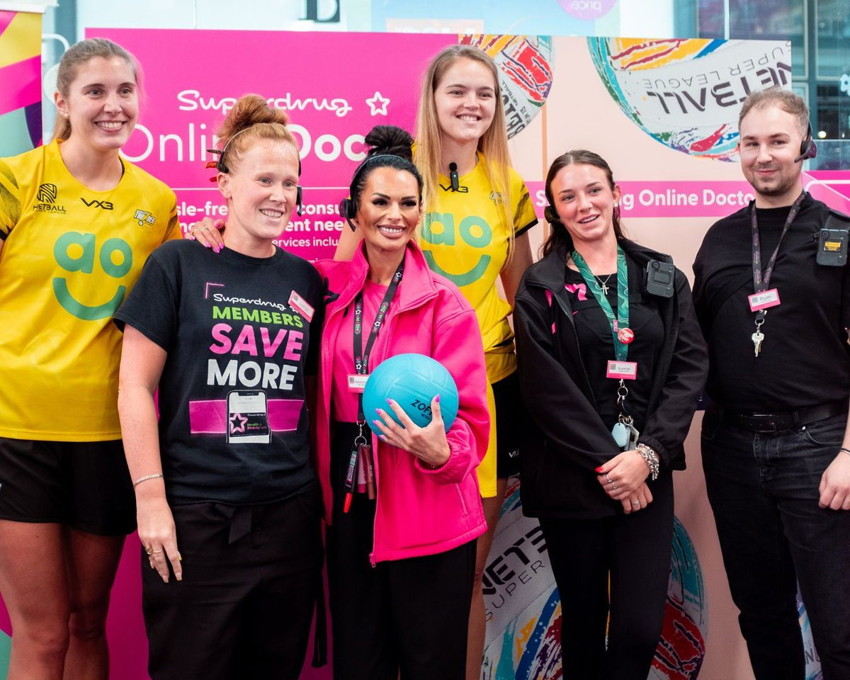 Superdrug Online Doctor x England Netball